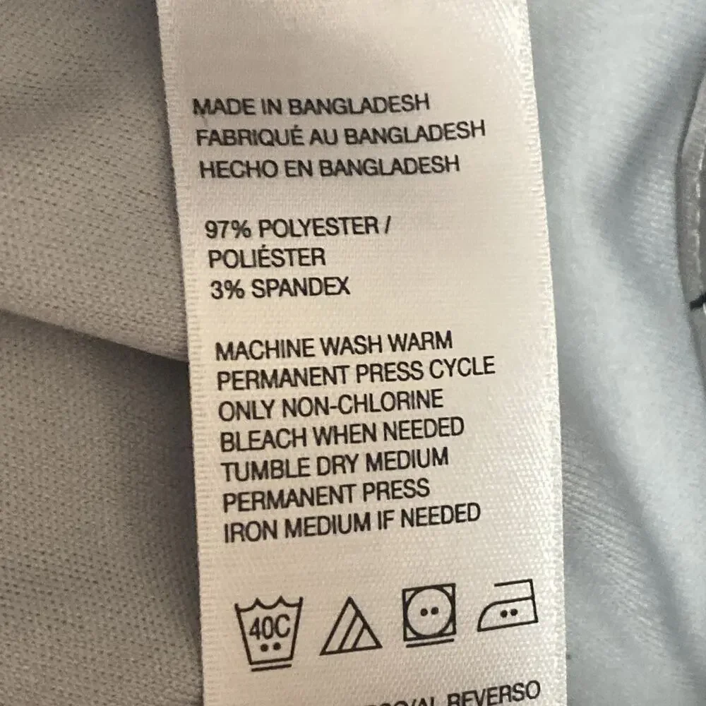 Izod Women's Skort Golf Skirt Tennis White Blue Pink Golf Cart Print Size 8 - Picture 5 of 5